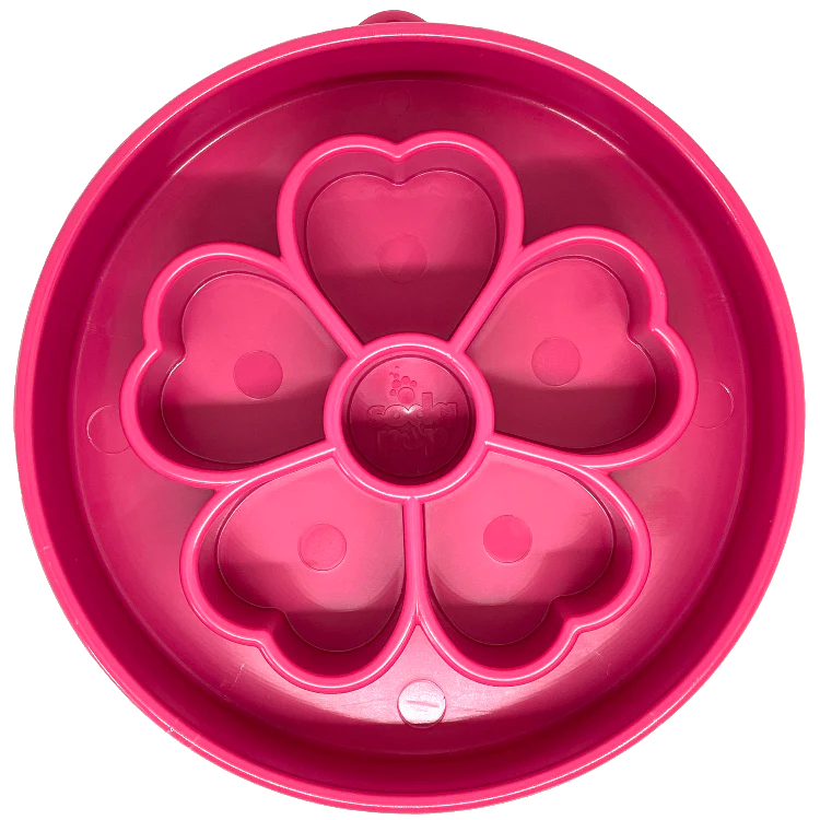 The eBowl enrichment slow feeder increases the challenge for your dog. The design features segments with varying heights, depths, and compartment sizes, making it more difficult than other slow feeders. Imitates natural eating conditions that encourage your dog's foraging instincts. Perfect for serving a variety of foods at one time.